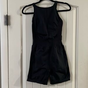 NWOT Free People Movement Good Karma High Neck Runsie with LOGO